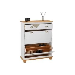 Meuble à Chaussures En Pin COLMAR 2 Abattants Lasuré Blanc Et Brun 9 Meuble à Chaussures En Pin COLMAR 2 Abattants Lasuré Blanc Et Brun -Vous ne pouvez pas battre les meubles. ece75fe03afbe327d4f11df37e0275fa none a8649dacbeb3f4ad215b9042cb12a385 a8649da