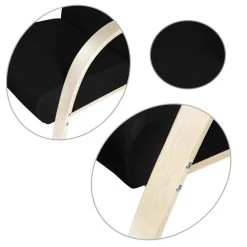 Fauteuil SOFA Design Bois Et Tissu Noir -Vous ne pouvez pas battre les meubles. ed056985ce388e3ba907987220f2626f none e05efc0f290215dde5837b3810742589 e05efc0