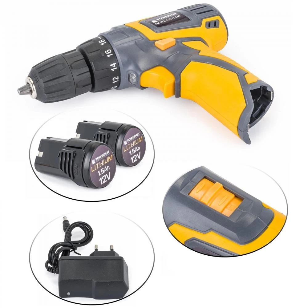 Tournevis électrique Sans Fil Visseuse Dévisseuse à Batterie Li-Ion X2 3 Tournevis électrique Sans Fil Visseuse Dévisseuse à Batterie Li-Ion X2 – Image 3