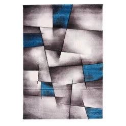 Tapis Moderne TRIANGULA Polypropylène Frisée Fabriqué En Europe - 160x230 Cm