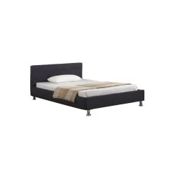 Lit Simple NIZZA 120 X 190 Cm Capitonné Avec Sommier Revêtement En Tissu Noir -Vous ne pouvez pas battre les meubles. f014a1de0bc27fbdc46ee64570bdea07 none 488d00b484e9cb2c3871cf5ce4089be8 488d00b
