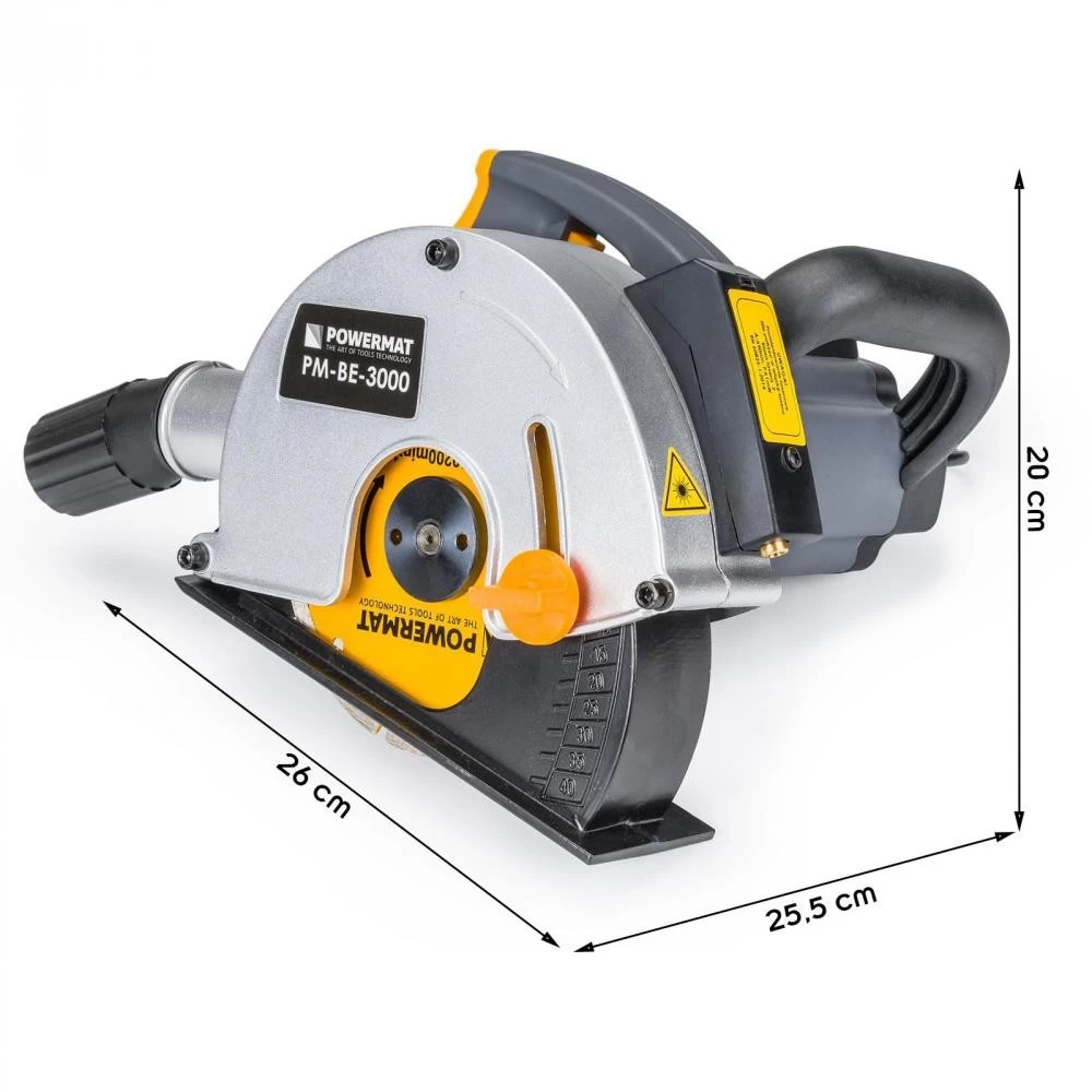 Mallette Rainureuse électrique à Béton Double Disques Avec Laser 3000W 3 Mallette Rainureuse électrique à Béton Double Disques Avec Laser 3000W – Image 3