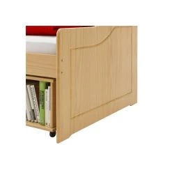 Lit Fonctionnel SENTA En Pin Massif 90 X 200 Cm Lasuré Couleur Hêtre -Vous ne pouvez pas battre les meubles. fb9e3f0b4364ea7baa677c54a26ceaba none ca6481232207ab7c757ea3025232ec20 ca64812