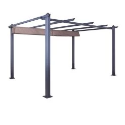 Tonnelle/Pergola Aluminium 3x4m Toile Coulissante Rétractable - Gris Taupe - Hero XL -Vous ne pouvez pas battre les meubles. fc1370591fab493eccd6df8ee9d7ab9b none 1ae74db81e6f77326638afcaa95bdd66 1ae74db