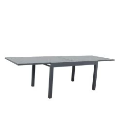 Table De Jardin Extensible Aluminium 135/270cm + 8 Fauteuils Empilables Textilène Gris Anthracite - ANDRA -Vous ne pouvez pas battre les meubles. fc2ca535643b60448c17f2bf0ffd28ec none 8f306953af8e3ff5861e340f850c9c0b 8f30695