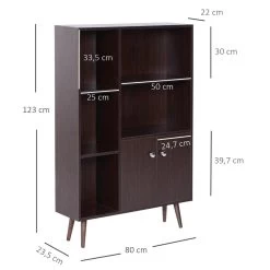 Bibliothèque Scandinave Dim. 80L X 23,5l X 124H Cm 5 Niches Placard 2 Portes Pieds Effilés Inclinés Bois Massif Panneaux Particules Wengé 12 Bibliothèque Scandinave Dim. 80L X 23,5l X 124H Cm 5 Niches Placard 2 Portes Pieds Effilés Inclinés Bois Massif Panneaux Particules Wengé -Vous ne pouvez pas battre les meubles. fcf15b9bbf2891df5dc9fac173e53caa none 69c077c35b20b53c4f3dbc2a3acee76c 69c077c
