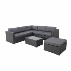 Salon De Jardin En Résine Tressée Fonctionnel Avec Coffres De Rangement Intégrés - Noir Gris - FARENZA -Vous ne pouvez pas battre les meubles. fdd1f7f93127a4b4b5ad99eed1fdde01 none 2b1c7ca7c446da03c3da11cd2b5816c8 2b1c7ca